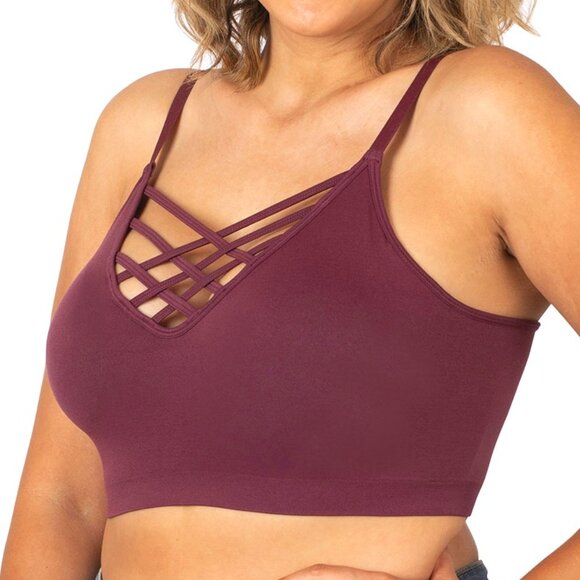 Zenana - Seamless Crop Top Bralette main image 1
